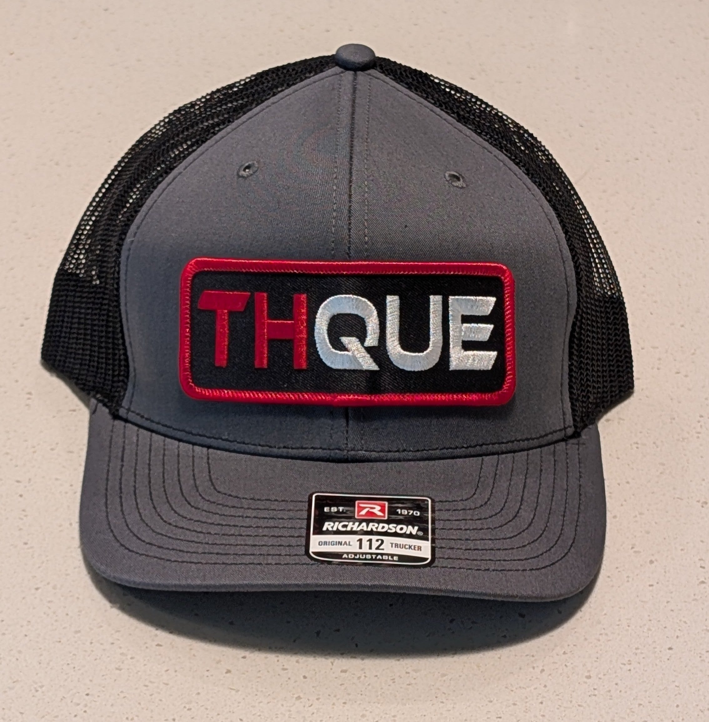 Dark Gray THQUE Patch Hat